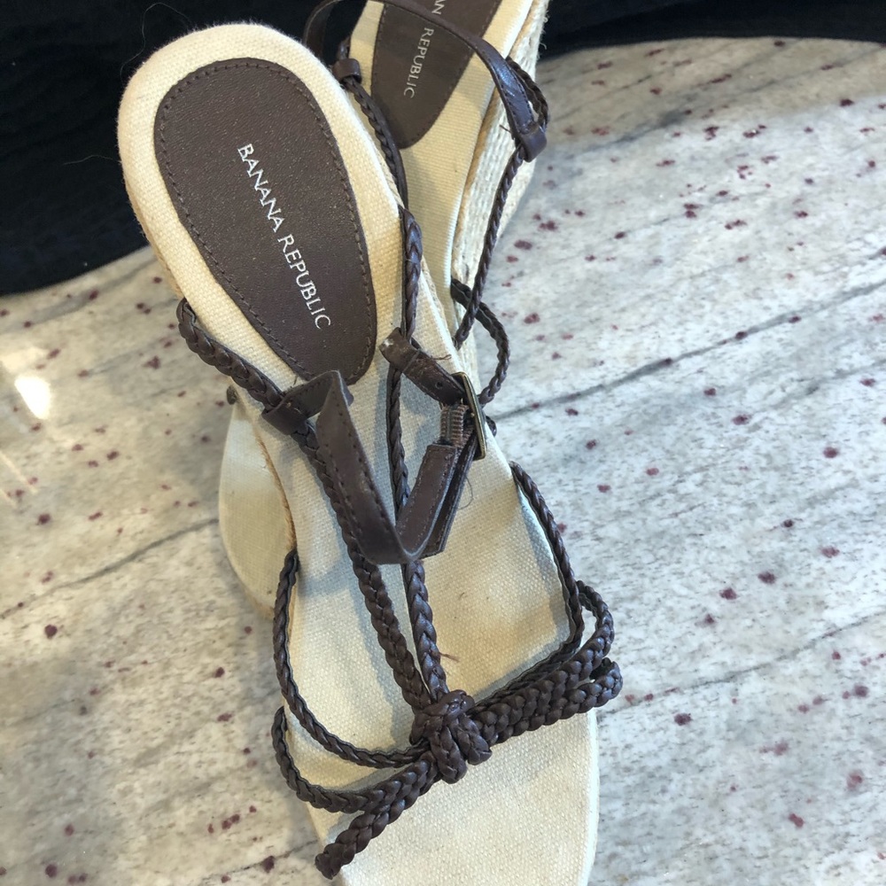 Brand new banana republic wedges